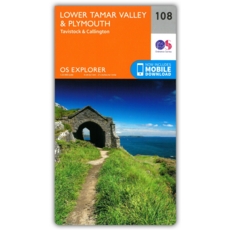 MAP,O/S Lower Tamar Valley Explorer 2.5in (with Download)